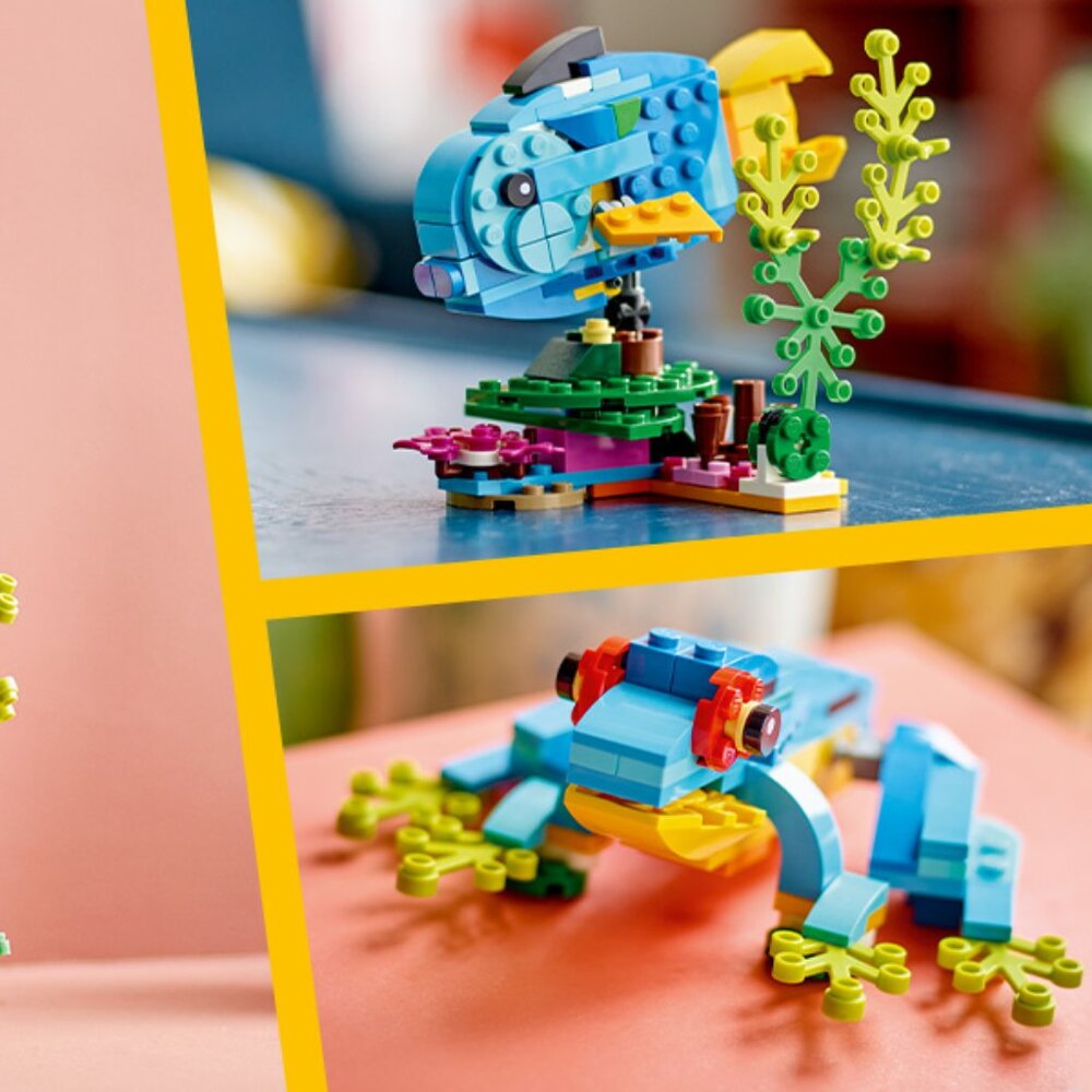 NEW LEGO Creator 3 in 1 Exotic Parrot Animals Building Block Toy 31136 - Picture 3 of 4